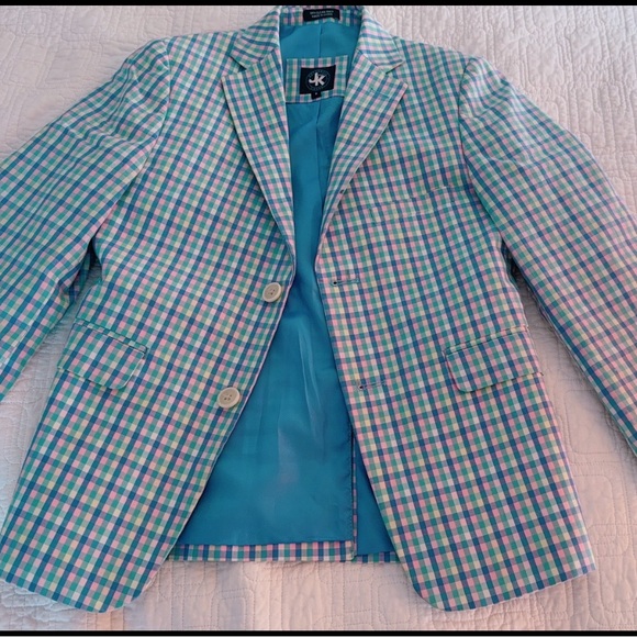 Blazer Multicolor Checkered Blazer